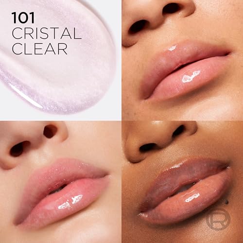 L'Oreal Paris Plump Ambition Hyaluron Lip Oil 101 Cristal Clear (0.16 oz)