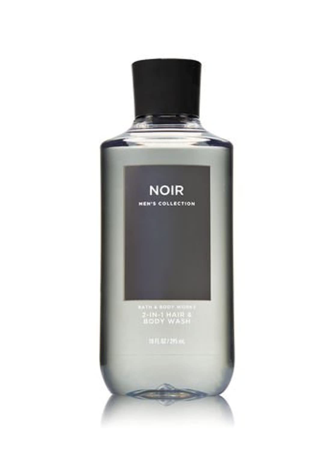 Bath & Body Works, Signature Collection 2-in-1 Hair + Body Wash, Noir For Men, 10 Ounce