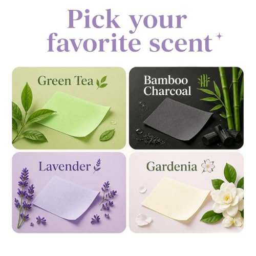 500 Oil Blotting Sheets with Mirror & Puff | Oil Control