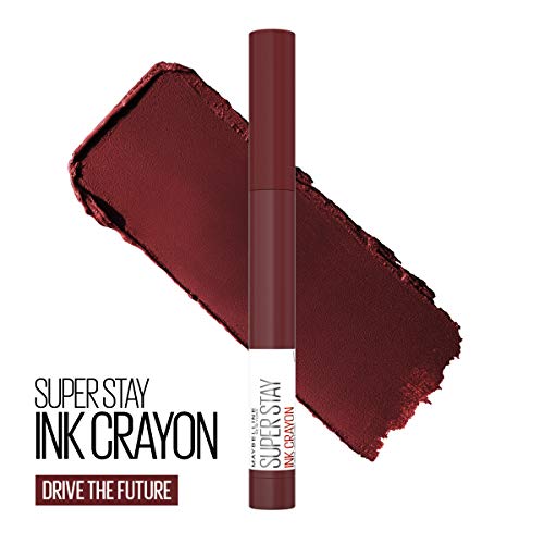 Maybelline SuperStay Ink Crayon Matte Lipstick, Drive The Future