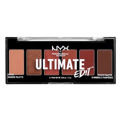 NYX Ultimate Edit Mini Eyeshadow Palette - Warm Neutrals