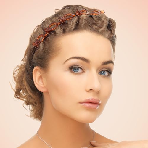 Mabor Hair Clips Headband Set for Bangs & Styling, 2 Pack