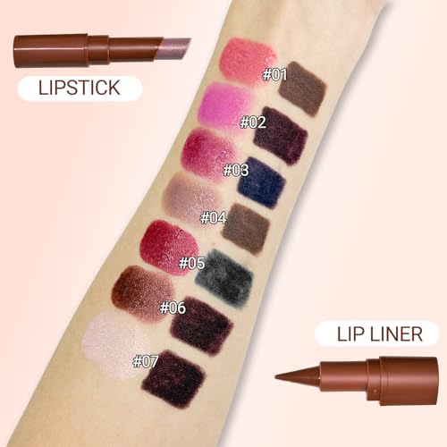 Nude Lip Kit with Lipstick & Liner - 2pc Combo Set