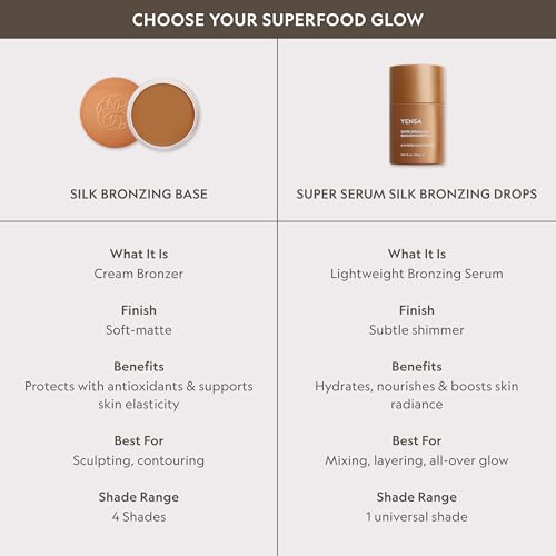 YENSA Super Serum Silk Bronzing Drops - Hydrating Liquid Bronzer