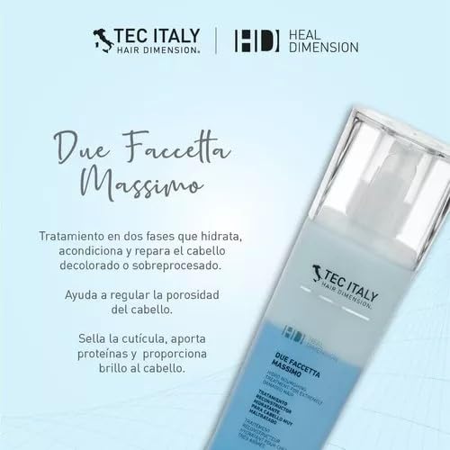 Tec Italy Due Faccetta Massimo Hydro Nourishing Hair Treatment 300ml