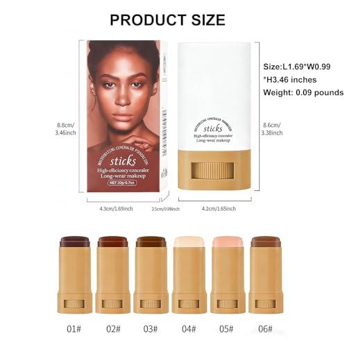 Full Coverage Foundation Stick Concealer Waterproof