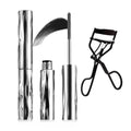 Metal Wand Mascara Waterproof, Black Liquid Lash Extensions with Eyelash Curler