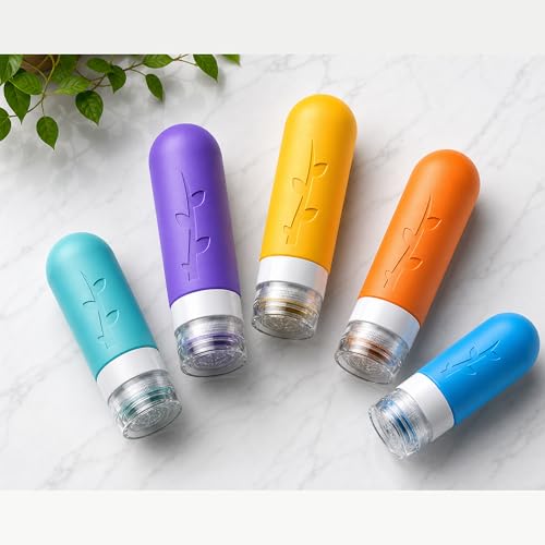 Aeomni 19-Pack TSA Approved Travel Bottles & Containers Set