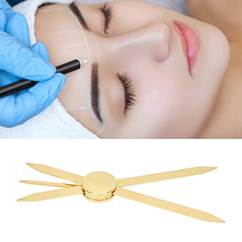 Adjustable Eyebrow Ruler - Stainless Steel Positioning Tool
