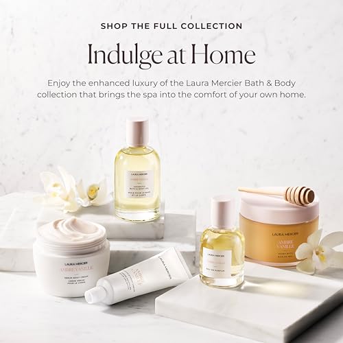 Laura Mercier Souffl? Hand Cream, 24HR Hydration, Nourishes and Repairs, Instantly Moisturizes and Improves Skin Texture, Infused with Shea, Mango, and Cocoa Butters, Holiday Gift