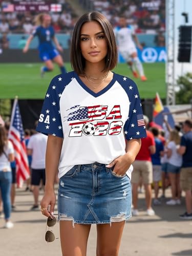 Soccer Cup 2026 Women's Oversized Jersey Shirt