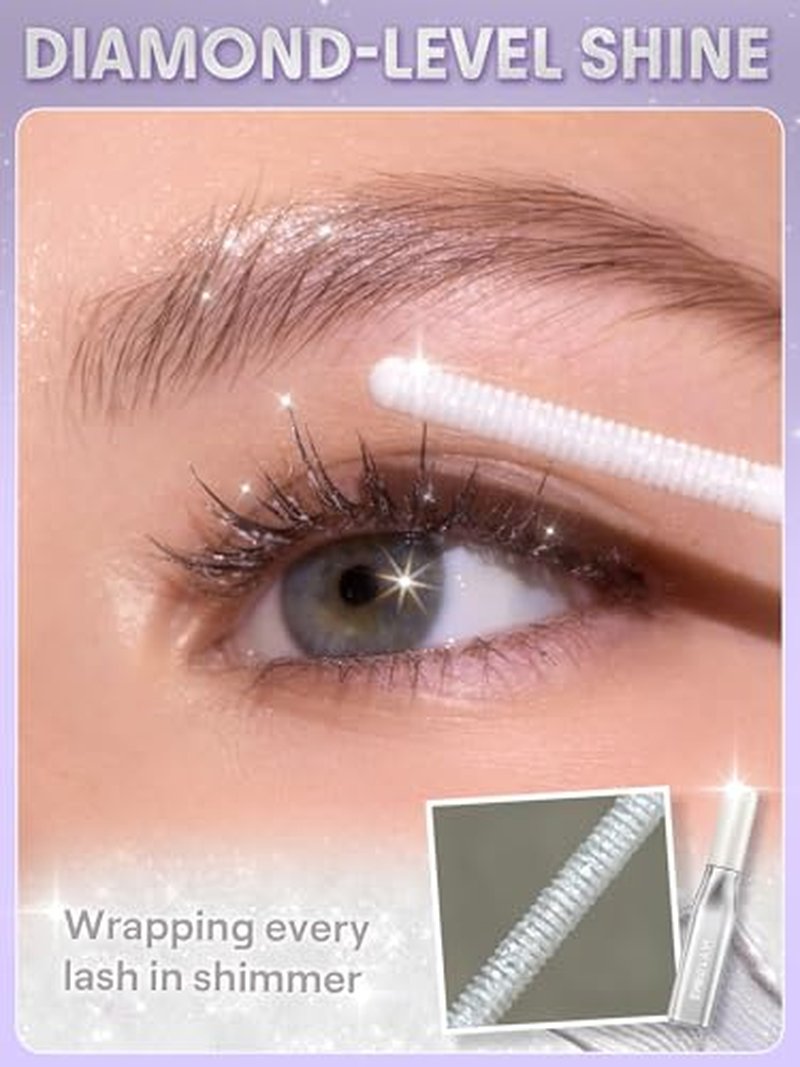 SHEGLAM Crystal Gaze Glitter Mascara - Waterproof & Long-lasting