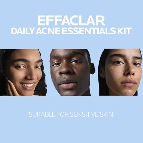 La Roche-Posay Effaclar Daily Acne Kit - Cleanser, Toner & Moisturizer
