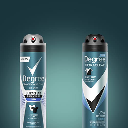 Degree Men UltraClear Antiperspirant Spray 3-Pack | 72-Hour Protection