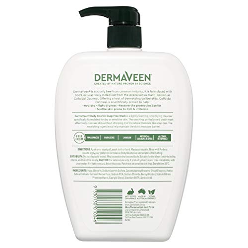 DermaVeen Everyday Soap Free Wash 1 Litre
