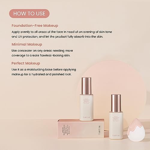 TIRTIR Mask Fit Tone Up Essence - Glass Skin Tinted Moisturizer