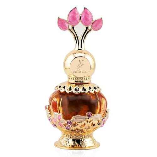 KHADLAJ PERFUMES Pink Musk Concentrated Perfume Oil for Women, 20 ml / 0.7 Ounce