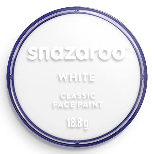 Snazaroo White Face Paint 18.8g Pot Water-Based