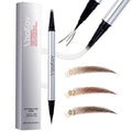 2-in-1 Waterproof Brow Pen & Eyeliner – Microblading Tip