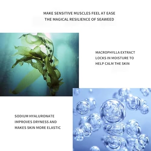 BLUE LOVE 3PC Astaxanthin Seaweed Face Cream for Men & Woman, Anti-Aging Hydration Facial Moisturizer Skincare for All Skin Types