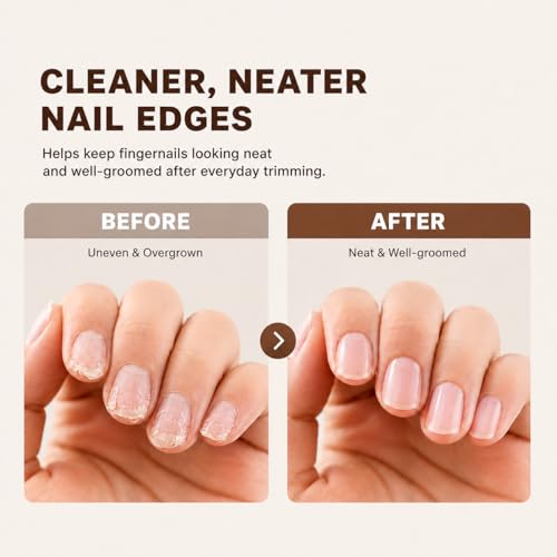 Electric Nail Clipper with LED Light & Built-in Storage - 3 Speed Trimmer