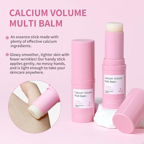 BANGFENG Multi Balm Stick – Collagen Hydrating Glow for Face, Lips & Eyes