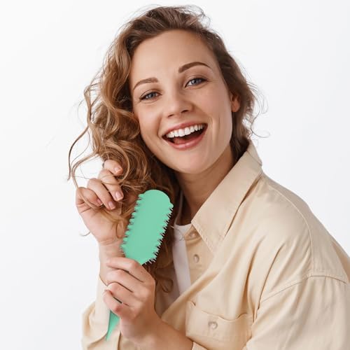 AM8:00 Curl Defining Brush for Curly Hair | 9-Row Design