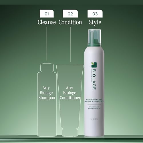 Biolage Bodifying Mousse for Voluminous Hair - Light Hold & Shine