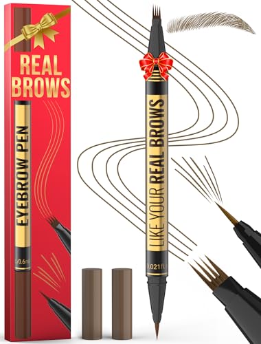 Microblading Eyebrow Pen 2-in-1 Dual-Ended Brown