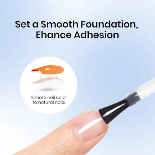 beetles Gel Polish Base Coat 15ml for Gel Nail Polish Soak Off LED Nail Lamp Upgraded Formula Long-Lasting DIY Home and Nail Salon