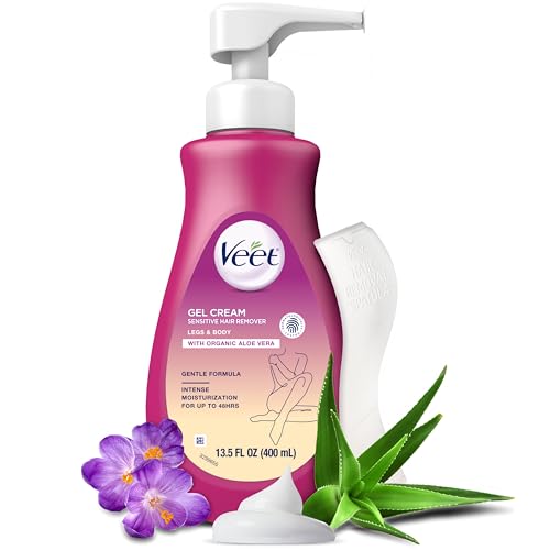 Veet Sensitive Skin Hair Removal Cream for Women - 13.5 FL OZ