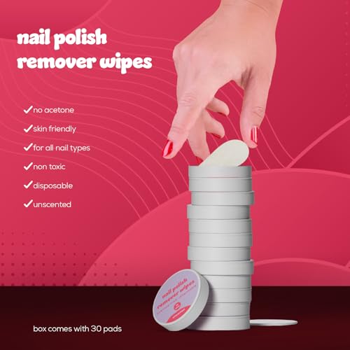 Biopure Nail Polish Remover Wipes Acetone-Free & Non-Toxic ? Quick & Easy Nail Polish Removal, Travel-Friendly Disposable Pads w/Sealable Jar (720 Count, Unscented) Bulk Pack