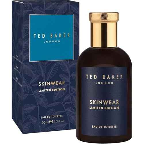 Ted Baker Skinwear Limited Edition EDT, Unique and Masculine Fragrance, Notes of Fresh Bergamont, Spicy Pepper and Warm Pepper, 3.38 fl oz