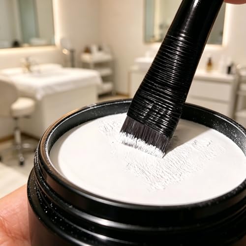 Brow Mapping Paste Kit with 2 Angled Brushes - 20g White