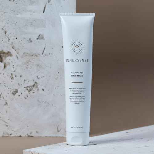 INNERSENSE Organic Beauty - Natural Hydrating Hair Mask | Deep Hydration, Nourishing, Strengthening | Non-Toxic, Cruelty-Free, Clean Haircare (2 Pack - 2 fl oz | 59.1 mL each)