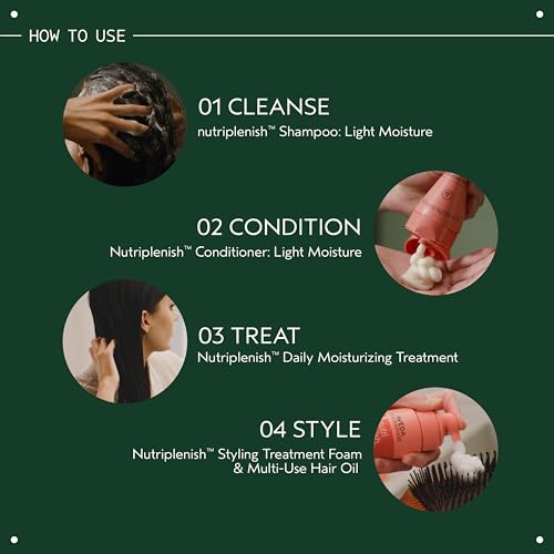 Aveda Nutriplenish Shampoo Light Moisture | Superfood Shampoo for Dry Hair | Organic Pomegranate Oil, Coconut Oil, Mango Butter | 94% Naturally Derived*