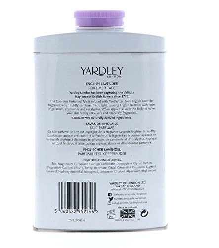 Yardley London English Lavender Perfumed Talc by Yardley