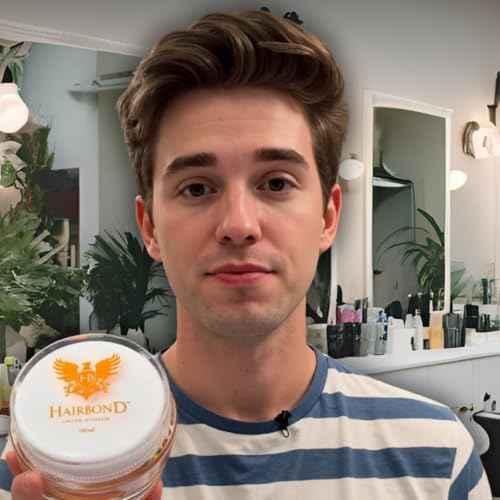 Hairbond Shaper 3.4Oz - A toffee paste for men - Endorsed by celebs - Hair styling product, hair wax for short hair