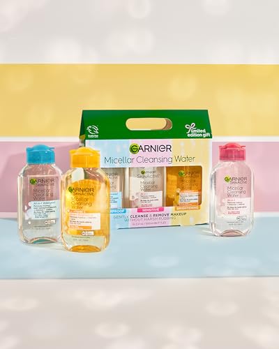 Garnier SkinActive Micellar Water Makeup Remover 3-Pack