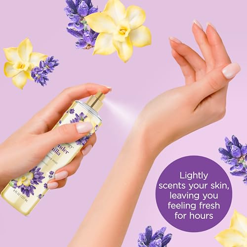 Bodycology Lavender Vanilla Body Mist 8 fl oz - Long-Lasting Fragrance
