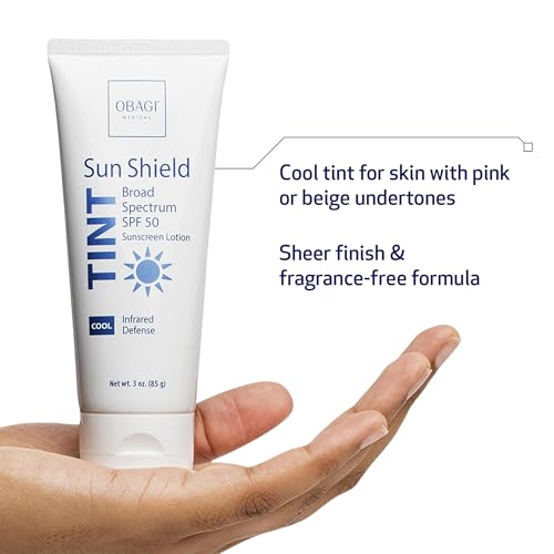 Obagi Sun Shield Tinted Sunscreen ? Broad Spectrum SPF 50 Protection from the Sun