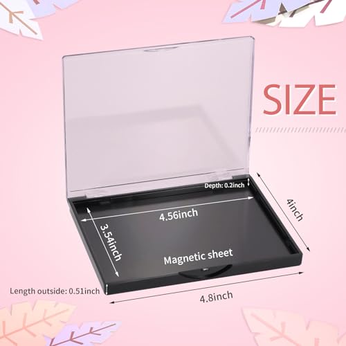 DIY Magnetic Eyeshadow Palette with 40 Metal Stickers