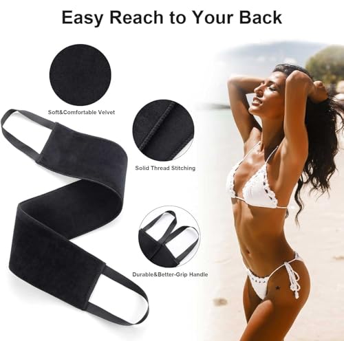 3-in-1 Self Tanning Mitt Set with Back Applicator & Brush