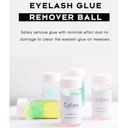 Eyelash Extensions Tweezer Cleaner/Liquid Glue Remover and Sponge Ball For Lash Extension Tools Tweezers for Eyelash Extensions