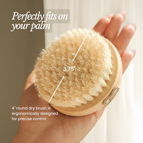 Dry Brushing Body Brush for Lymphatic Drainage & Exfoliation