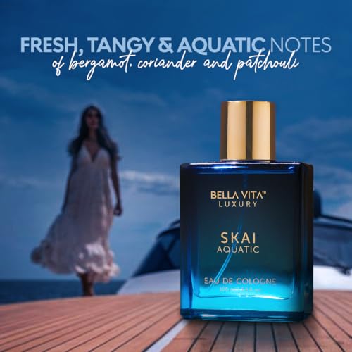 Bellavita Luxury SKAI Aquatic Unisex Cologne 100ml