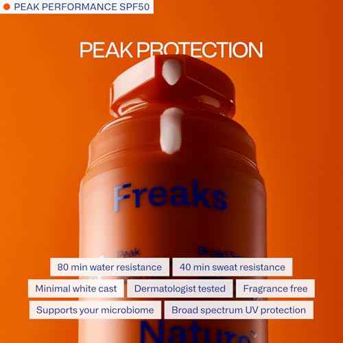 Freak Trio Bundle | Deeper Dive Moisturizer Serum, Peak Performance SPF 50 & Daily Defender SPF 30 | Natural Hydration & Sun Protection | Eco-Friendly, Reef-Safe, Cruelty-Free | All Skin Types