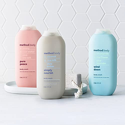 Method Body Wash, Pure Peace, 3.4 Ounces