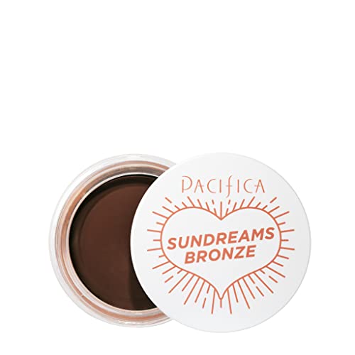 Pacifica Beauty Sun Dreams Bronzer - California, Makeup, Long Lasting, Lightweight, Buildable, Matte Cream Bronzer, Face and Body Makeup, Cream Contour, Face Bronzer, Talc Free, Vegan, 1 oz (1 Count)