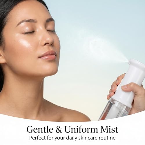 200ML Fine Mist Spray Bottle for Hair, Plants, Cleaning – Leak-Proof, Refillable